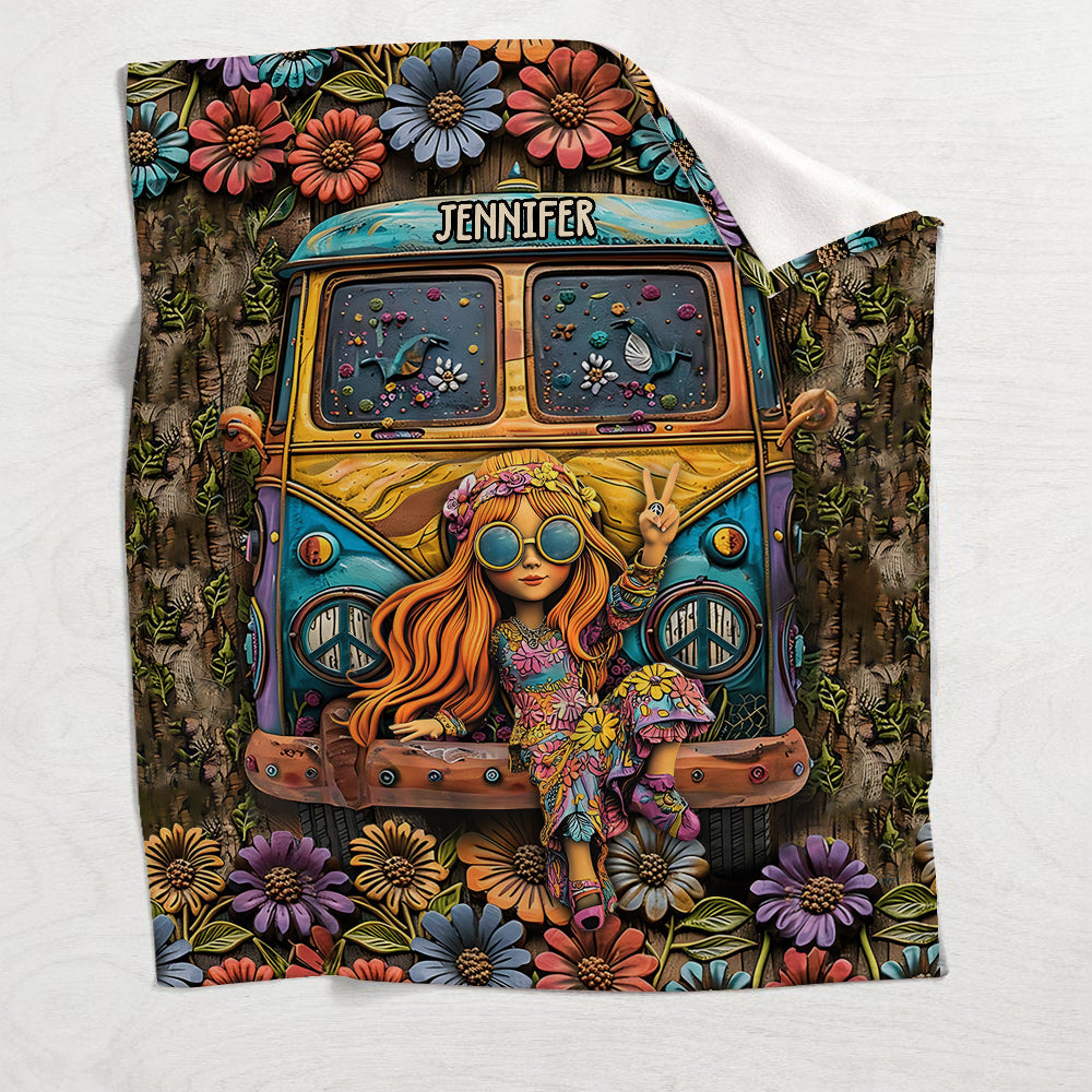 Hippie Soul - Personalized Hippie Blanket
