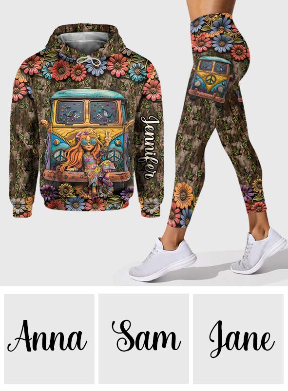 Hippie Soul - Personalized Hippie Hoodie and Leggings