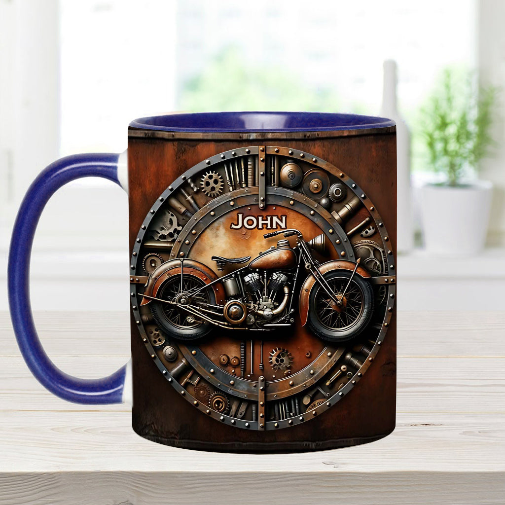 Awesome Bike - Personalized Biker Accent Mug