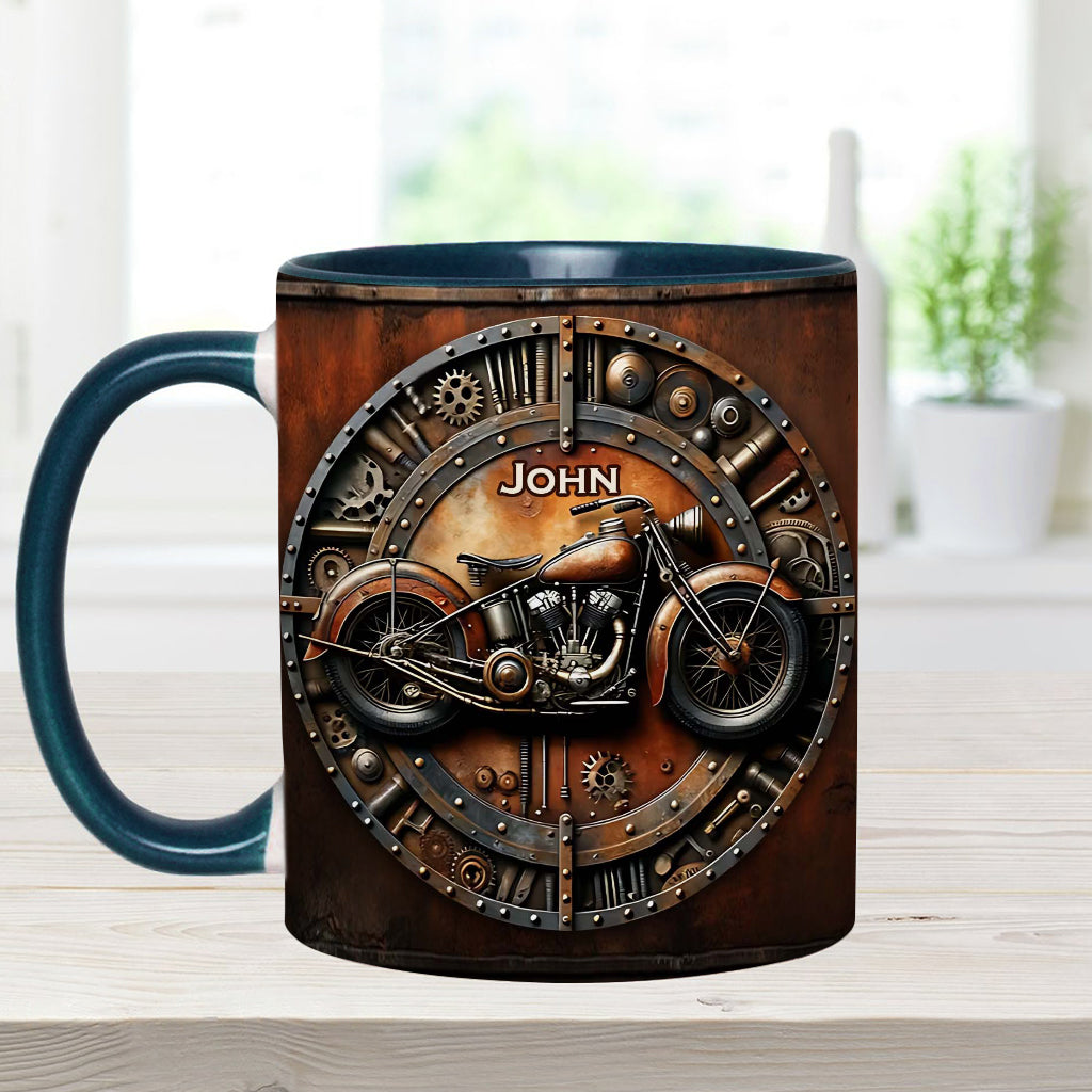 Awesome Bike - Personalized Biker Accent Mug