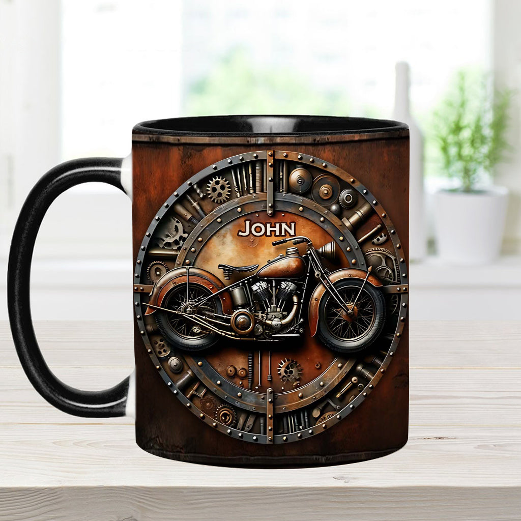 Awesome Bike - Personalized Biker Accent Mug