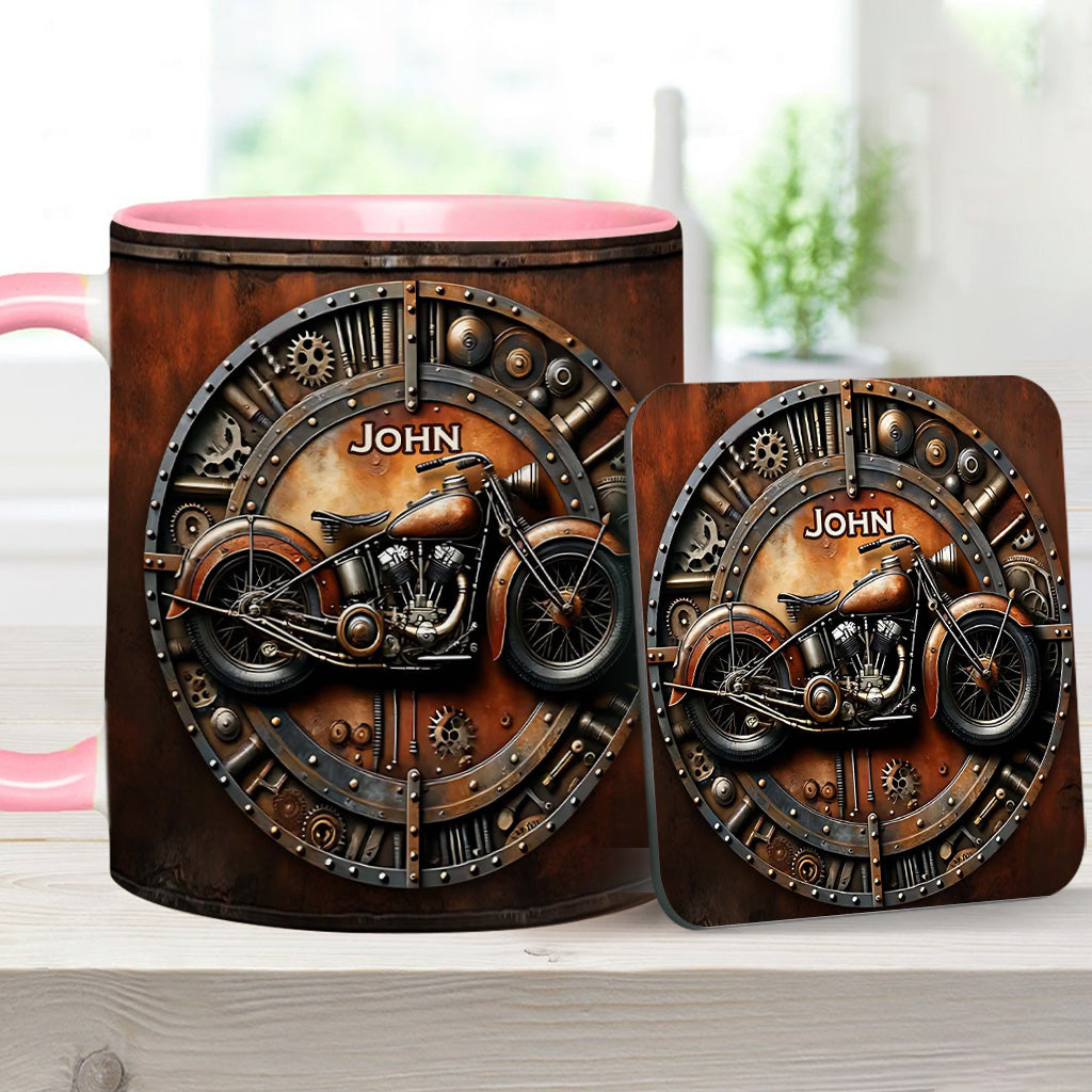 Awesome Bike - Personalized Biker Accent Mug