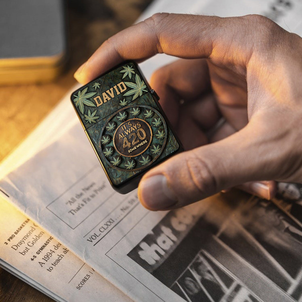 It's Always 420 - Personalized Weed Lighter