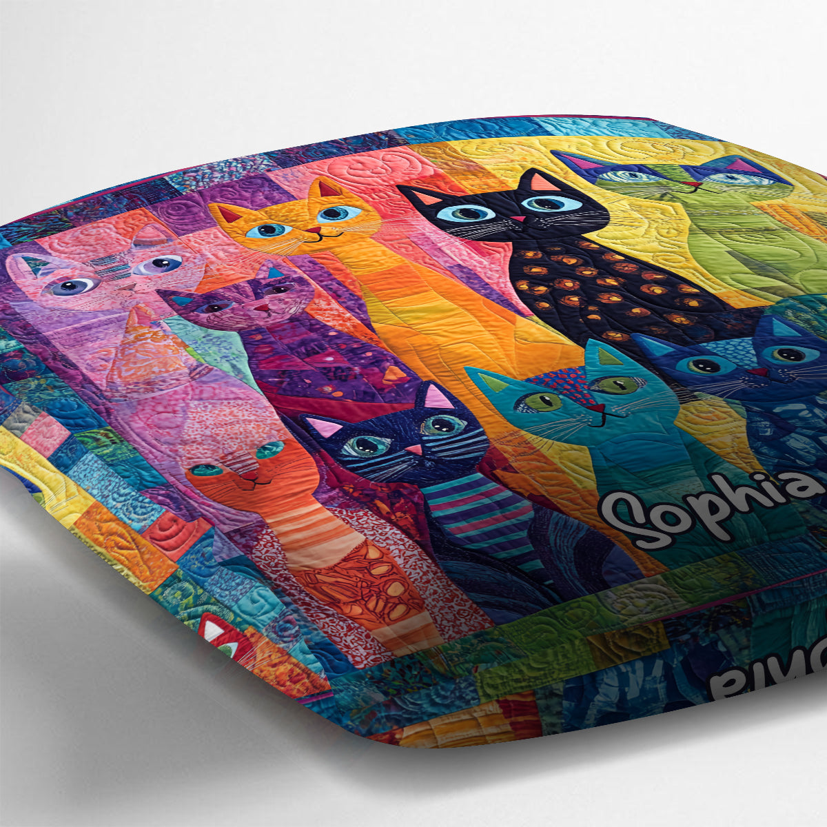 Love Cats - Personalized Cat Throw Pillow