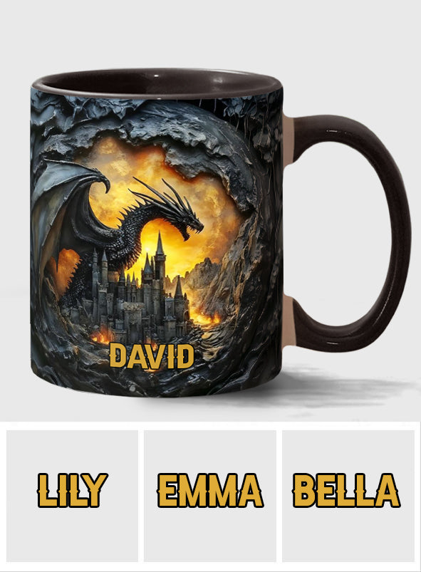 Love Dragons - Personalized Dragon Accent Mug