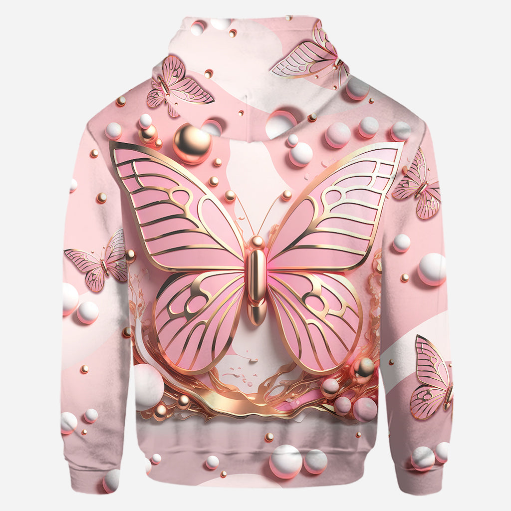 Love Butterflies - Personalized Butterfly Hoodie and Leggings