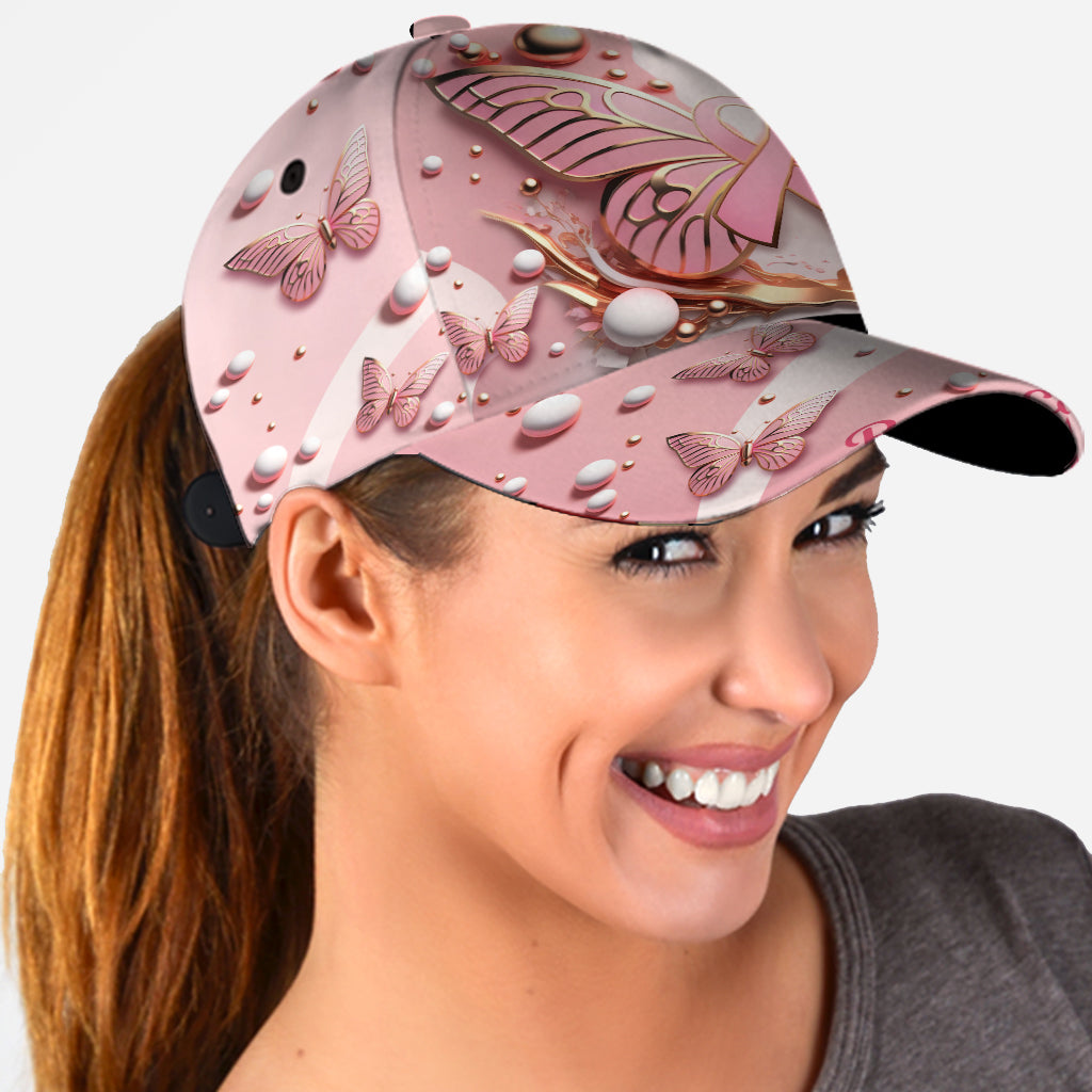 Breast Cancer Awareness - Butterfly Classic Cap