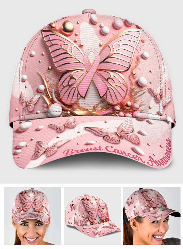 Breast Cancer Awareness - Butterfly Classic Cap