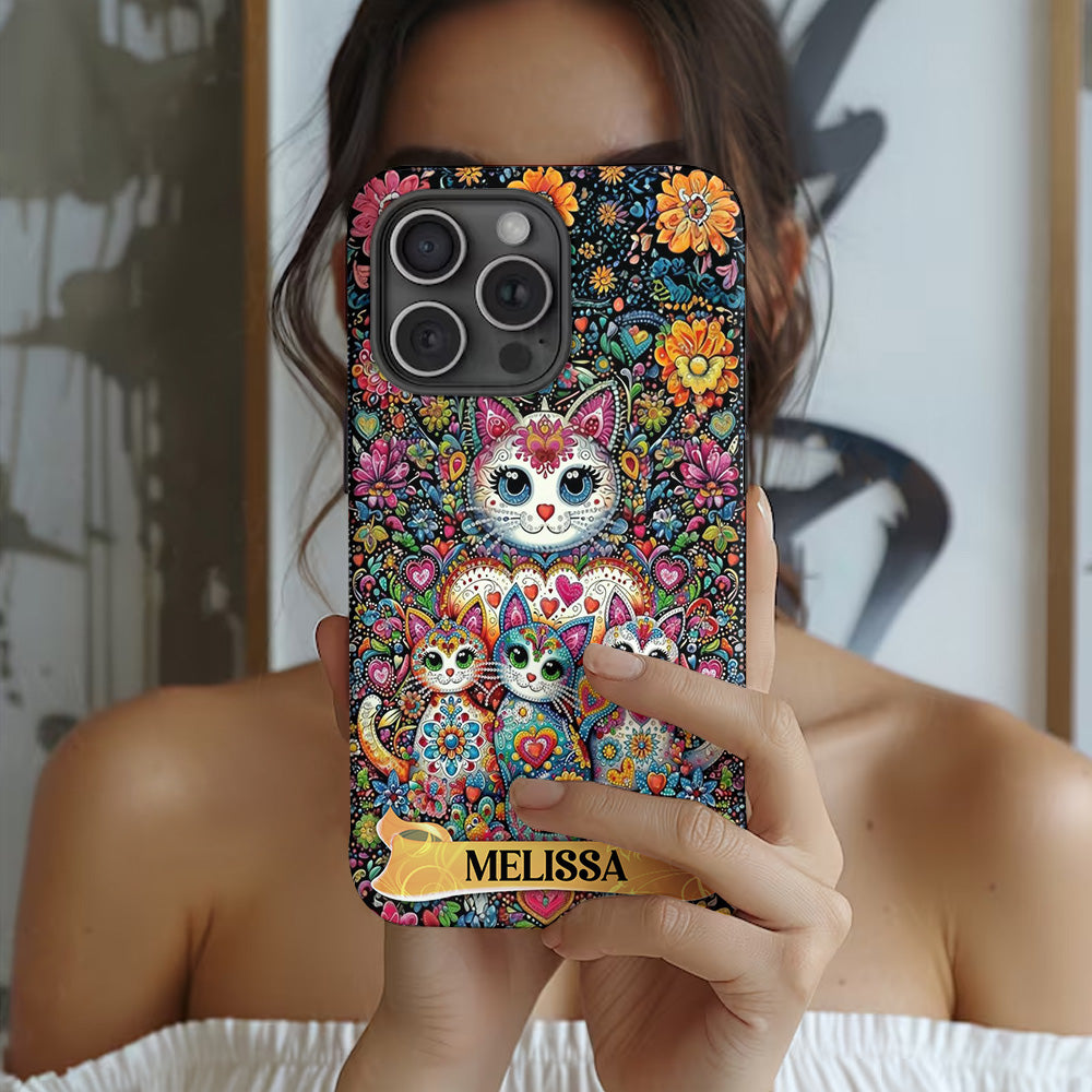 Beautiful Cats - Personalized Cat Full Print Phone Case