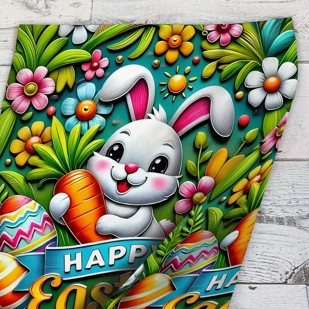 Happy Easter - Personalized Family Garden Flag