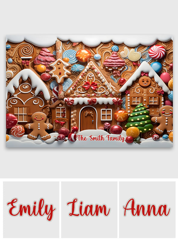 Home Sweet Home - Personalized Family Doormat