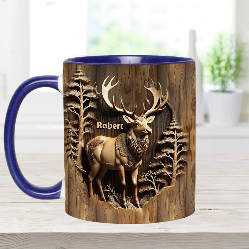 Love Hunting - Personalized Hunting Accent Mug