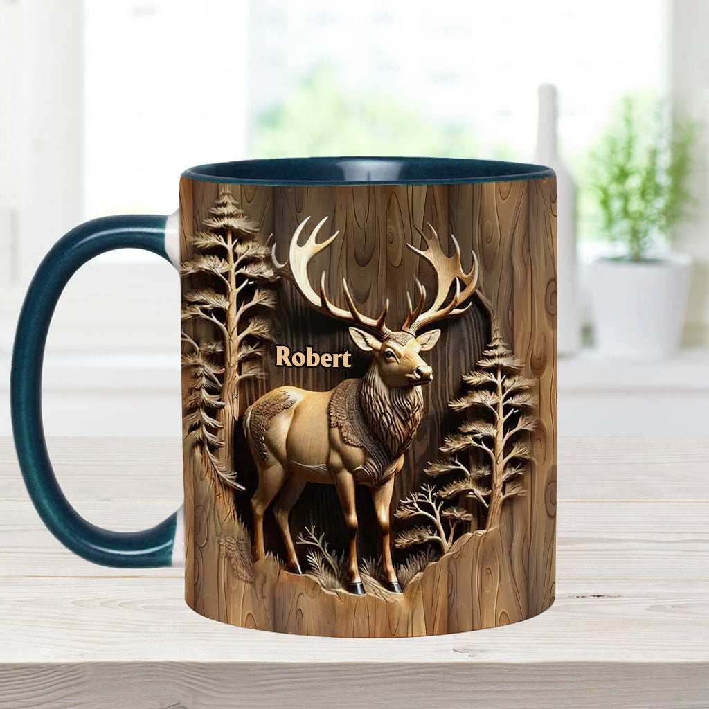 Love Hunting - Personalized Hunting Accent Mug