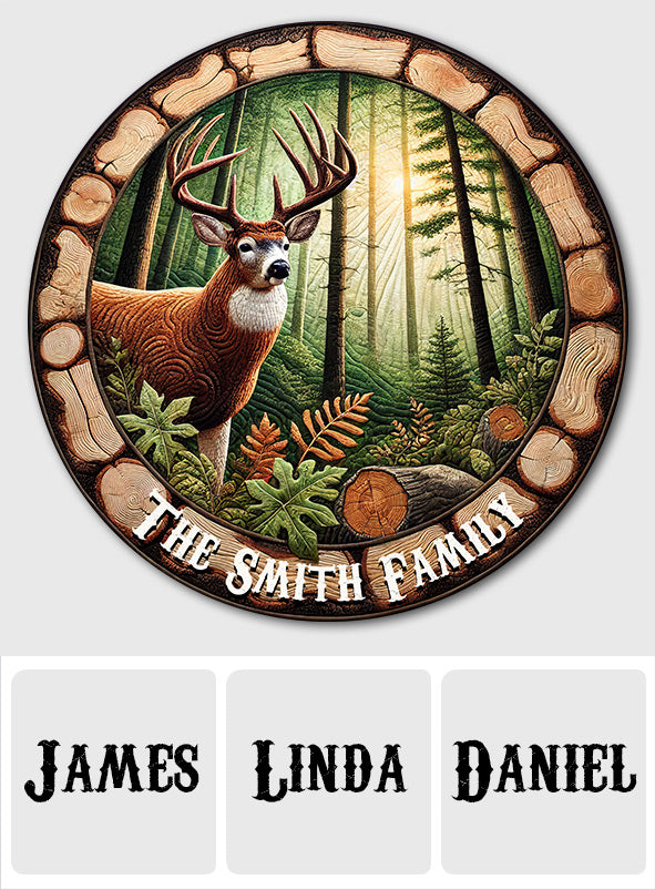 Love Hunting - Personalized Hunting Round Rug