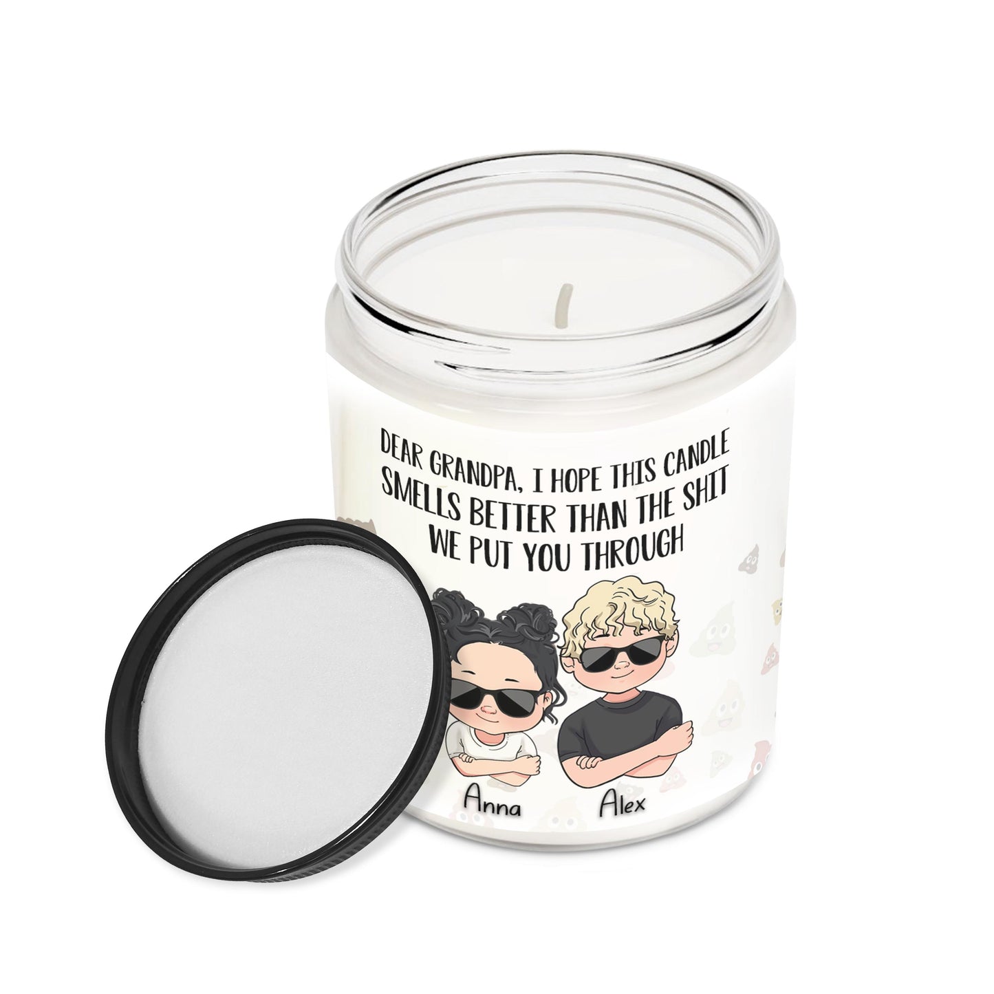 Dear Mom Dear Dad Funny Gift - Gift for mom, grandma, grandpa, dad - Personalized