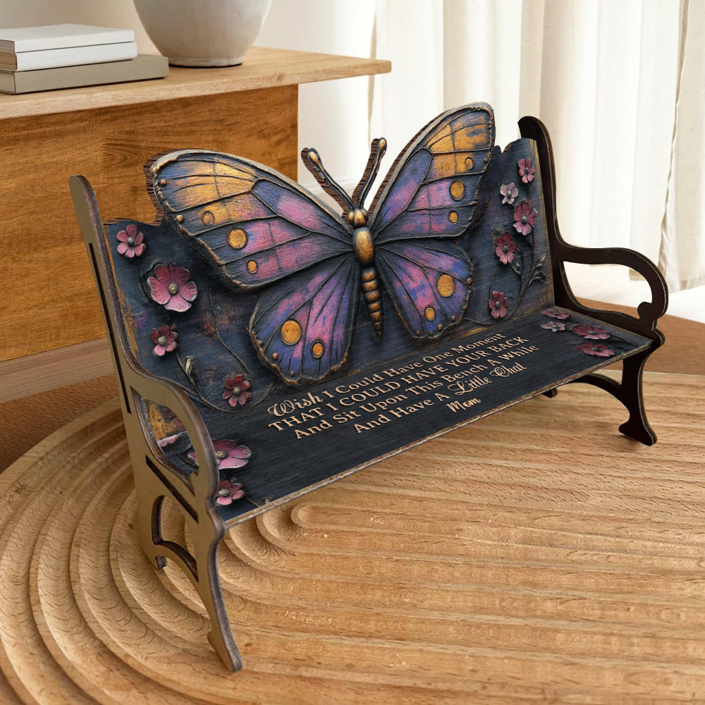 I Have Your Back - Personalized Memorial Wooden Bench