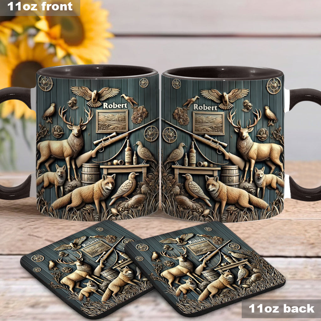 Best Hunter Ever - Personalized Hunting Accent Mug