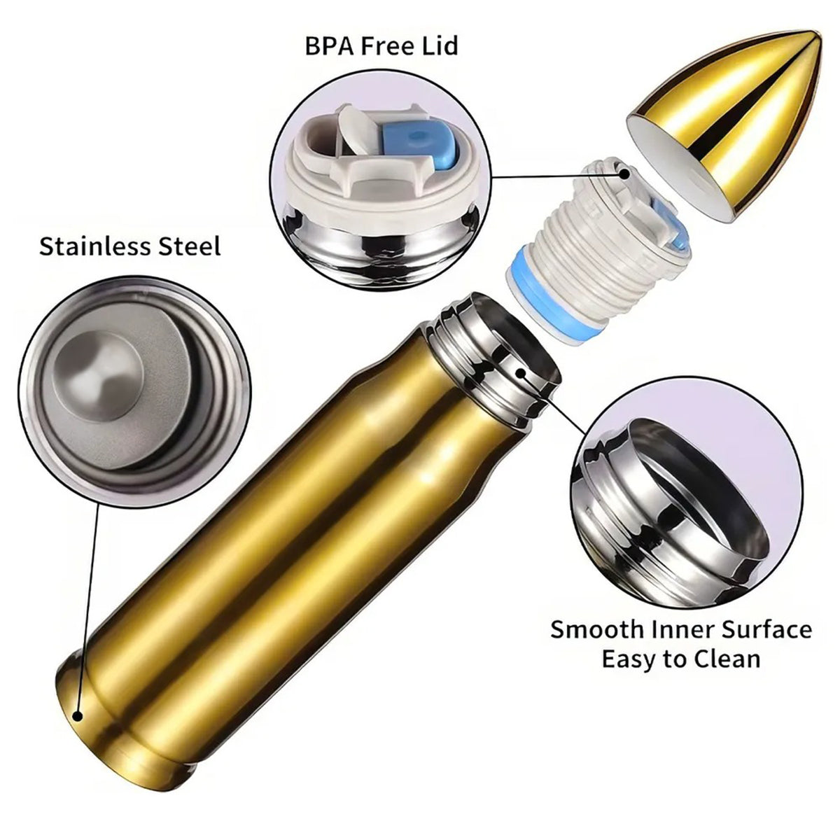 Best Hunter Ever - Personalized Hunting Bullet Tumbler