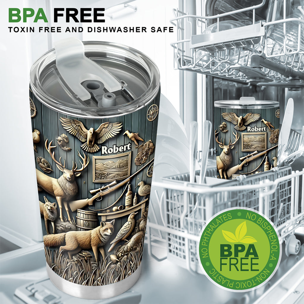 Best Hunter Ever - Personalized Hunting Tumbler