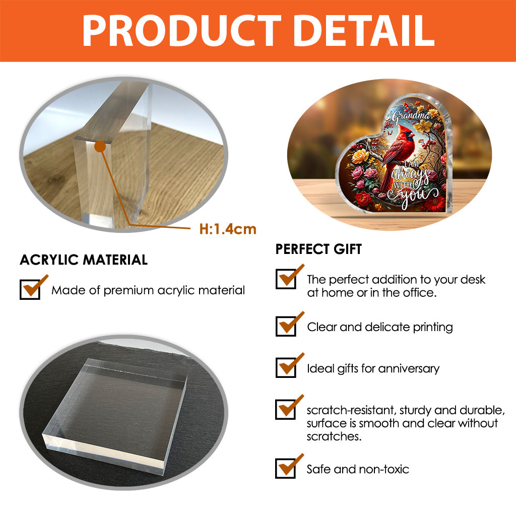 Angel's Whisper - Personalized Memorial Custom Shaped Acrylic Plaque