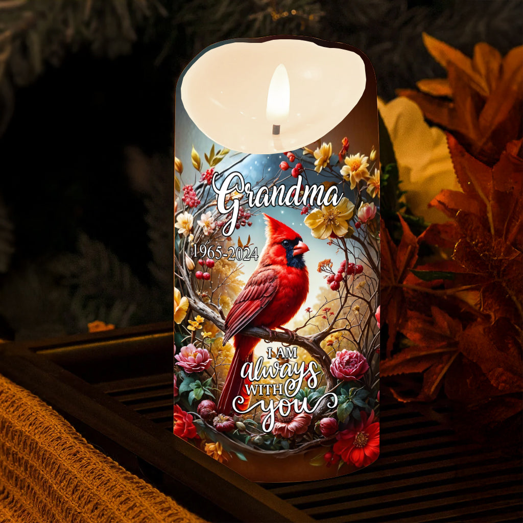 Angel's Whisper - Personalized Memorial Flameless Candle