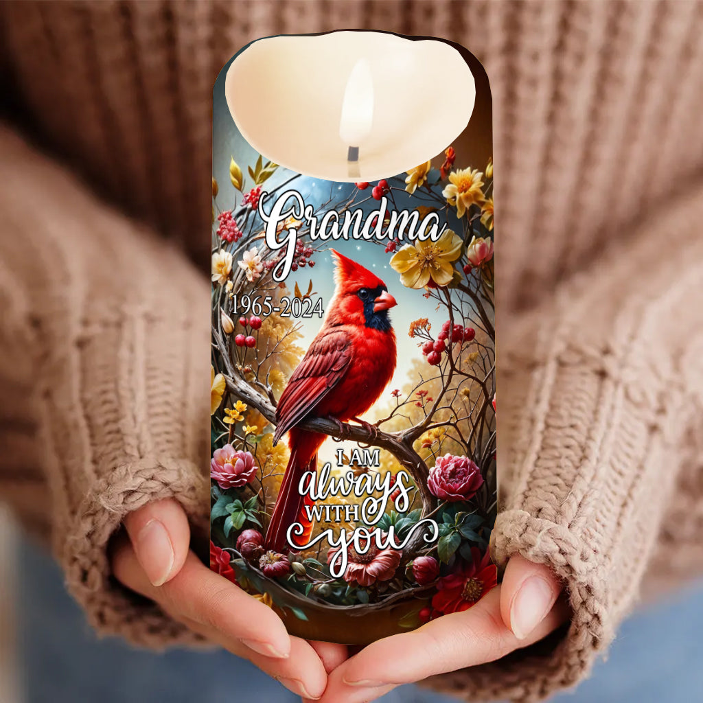 Angel's Whisper - Personalized Memorial Flameless Candle