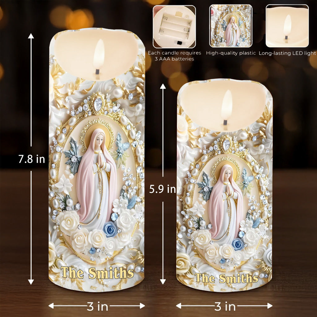 Believer - Personalized Christian Flameless Candle