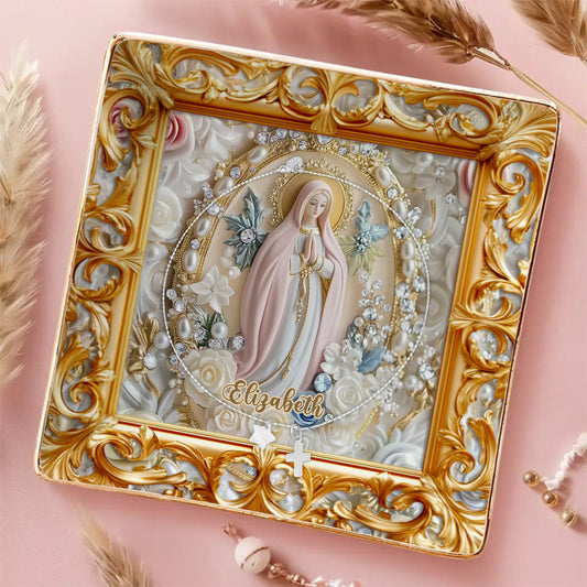 Believer - Personalized Christian Fully Printed Jewelry Dish