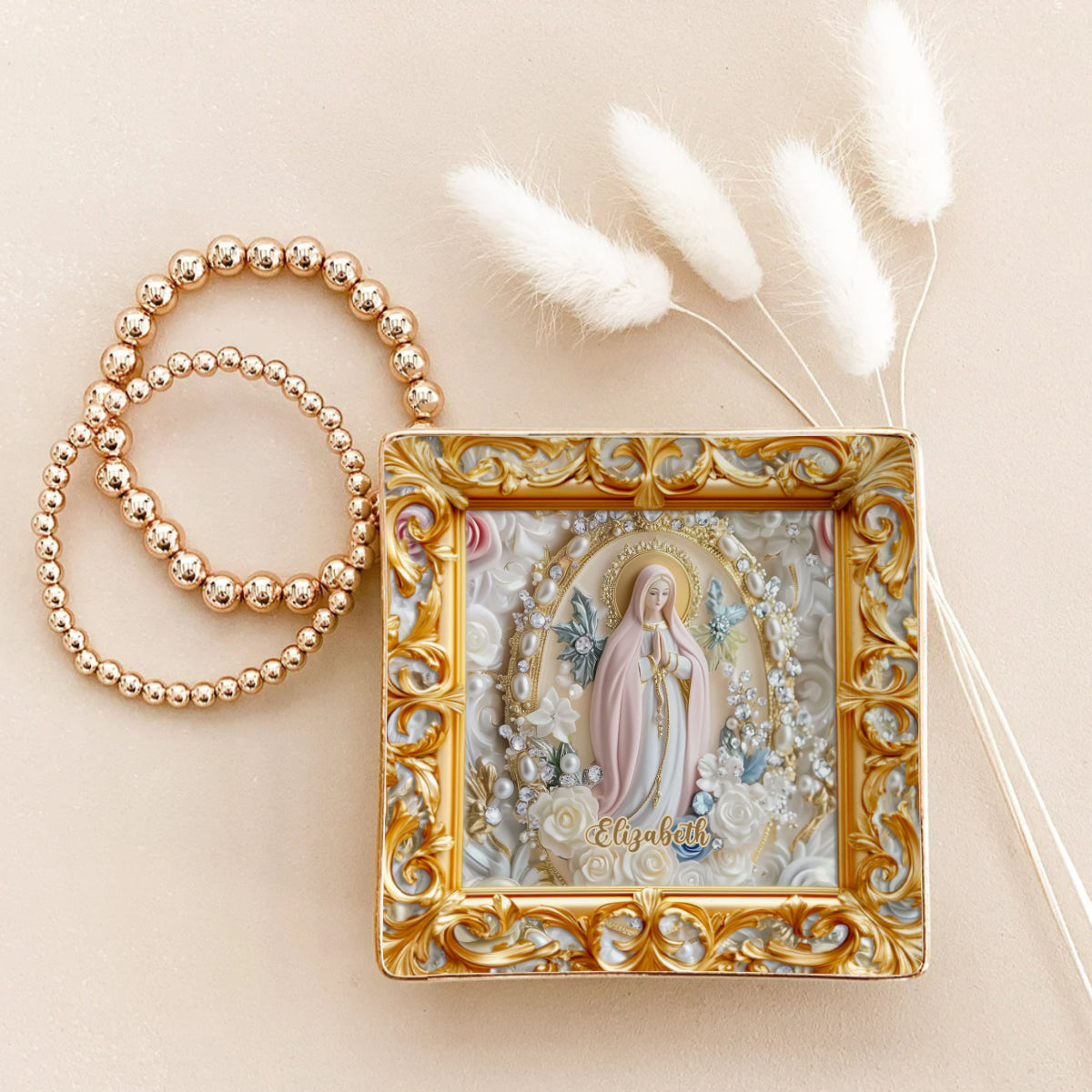 Believer - Personalized Christian Fully Printed Jewelry Dish