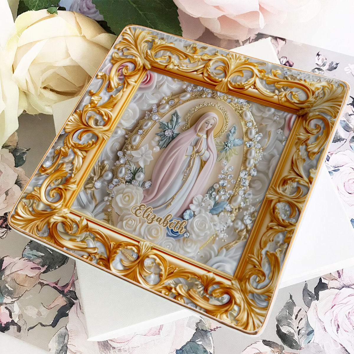 Believer - Personalized Christian Fully Printed Jewelry Dish
