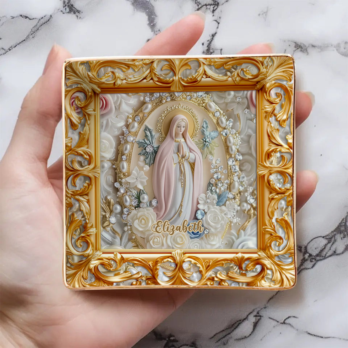 Believer - Personalized Christian Fully Printed Jewelry Dish