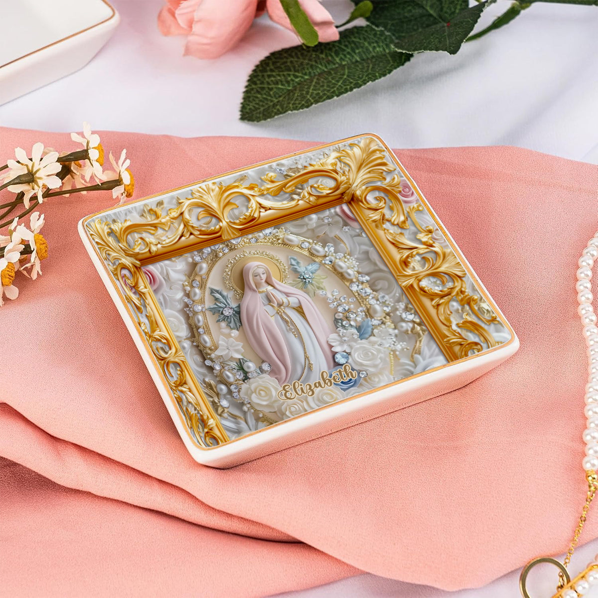 Believer - Personalized Christian Fully Printed Jewelry Dish