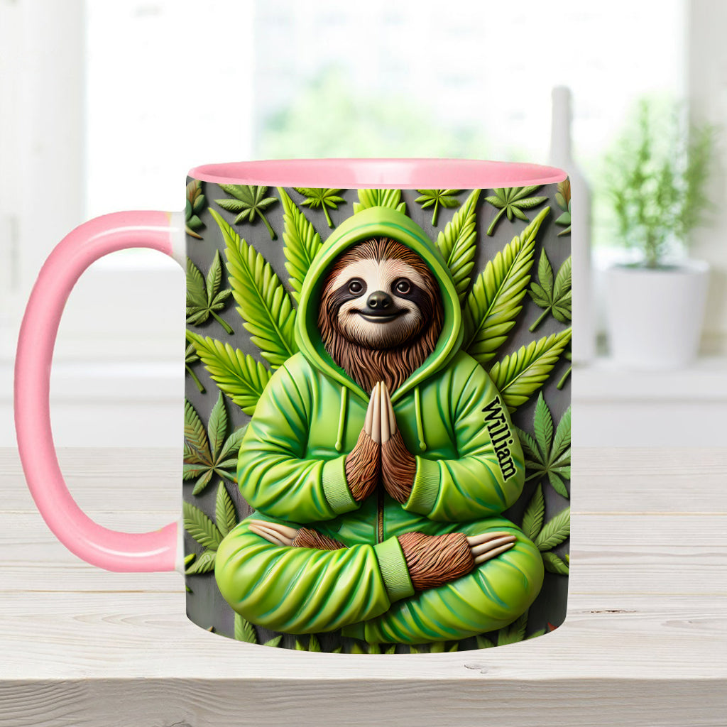 Inhale The Goodshit - Personalized Weed Accent Mug
