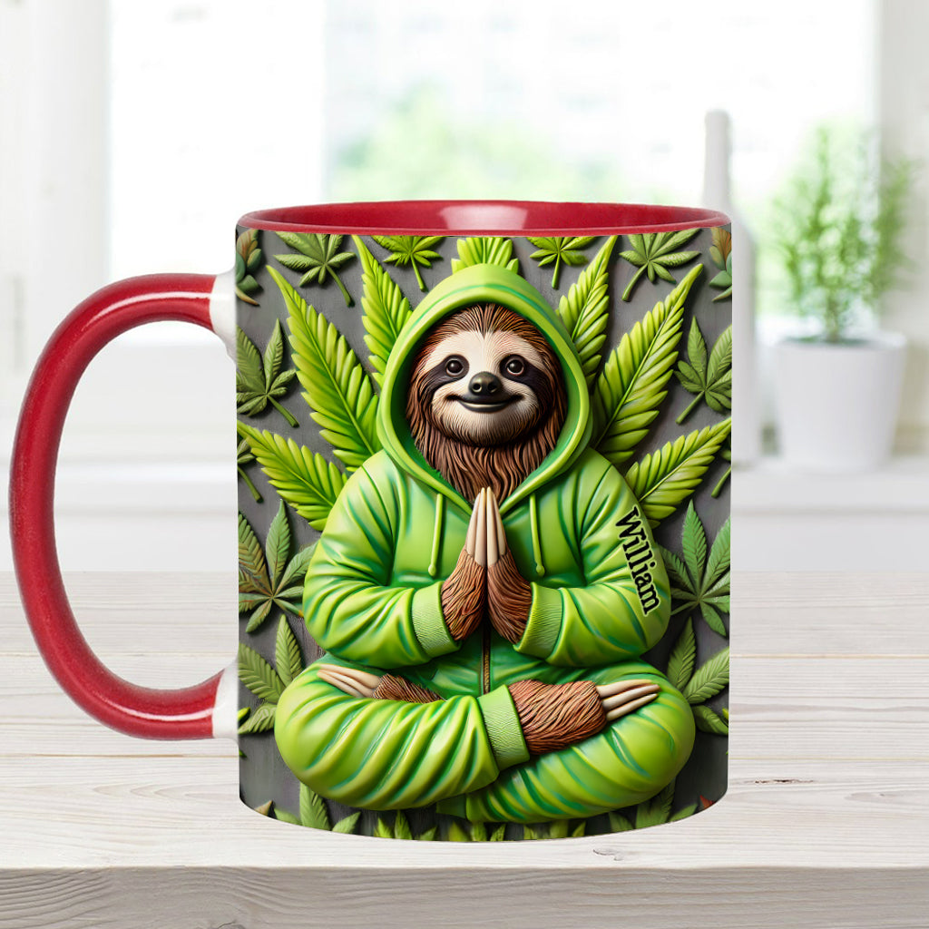 Inhale The Goodshit - Personalized Weed Accent Mug