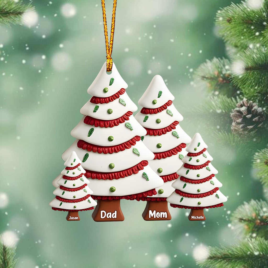 Christmas Family - Personalized Family Ornament