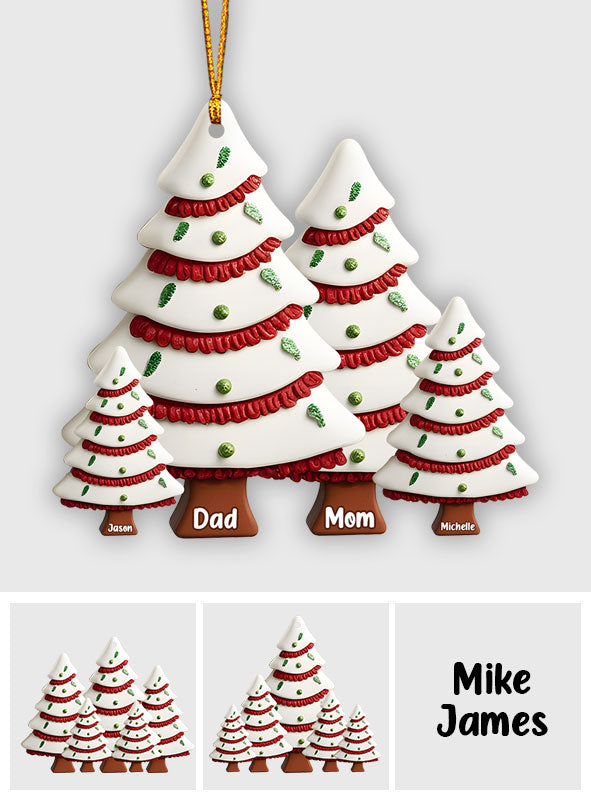 Christmas Family - Personalized Family Ornament