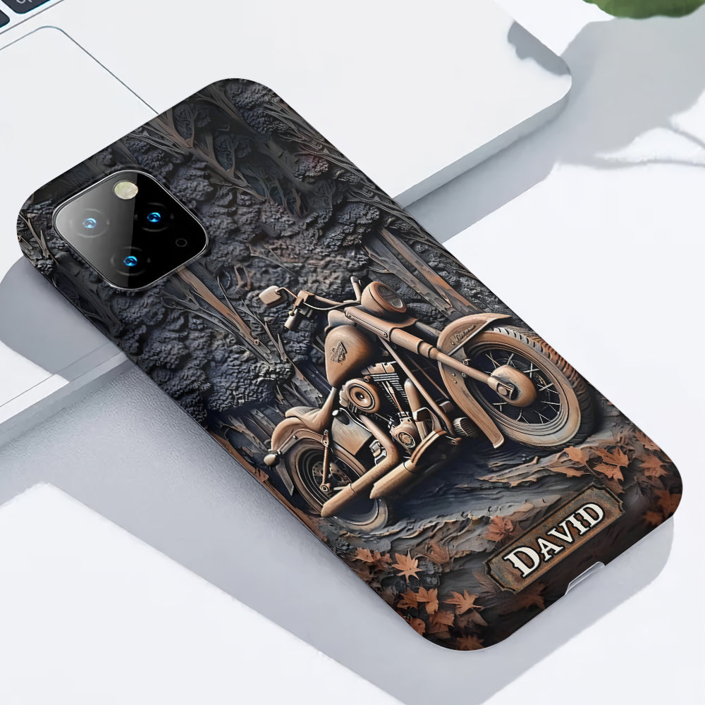 Time To Ride - Personalized Biker Full Print Phone Case