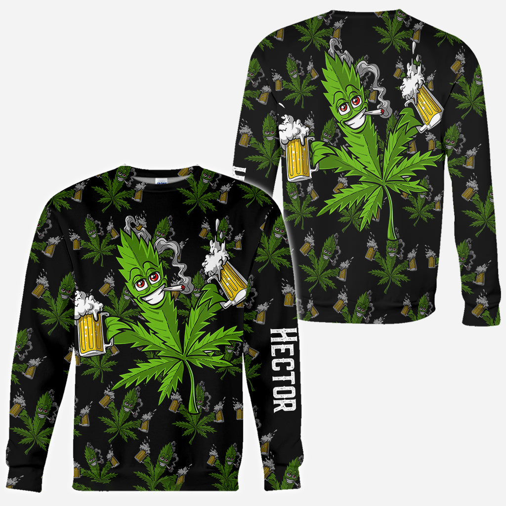 Hight Life - Personalized Weed All Over Shirt