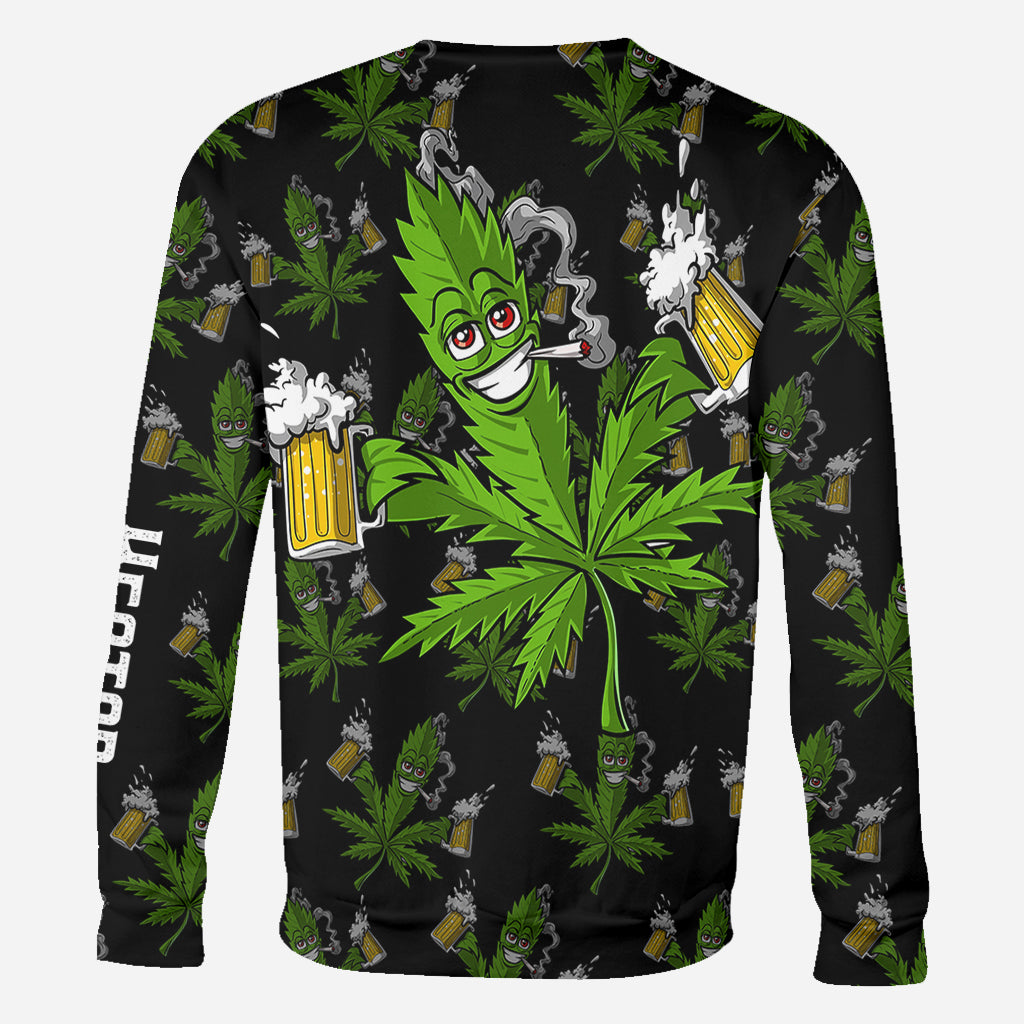 Hight Life - Personalized Weed All Over Shirt