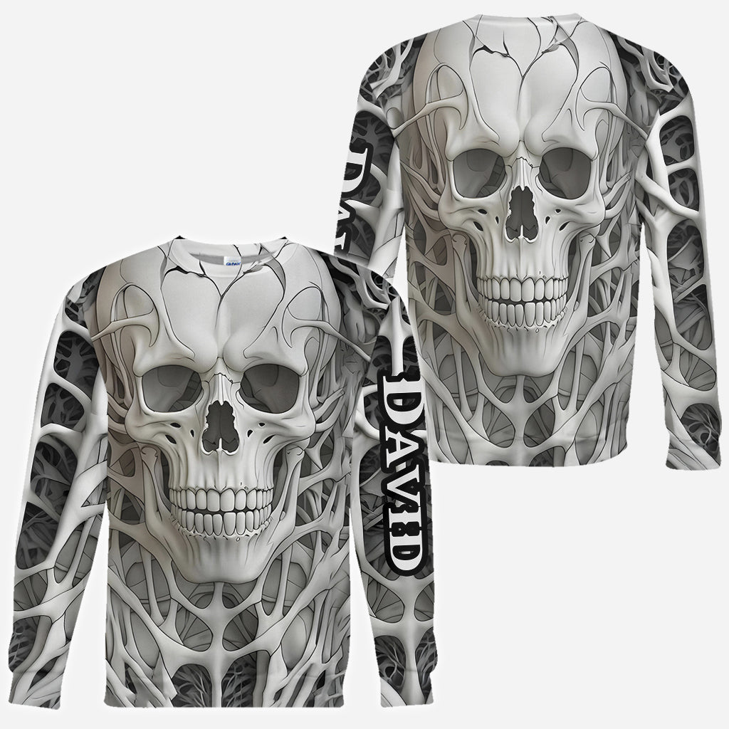 Love Skulls - Personalized Skull All Over Shirt