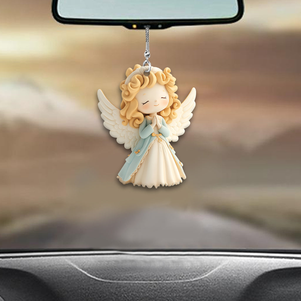 Holy Guardian - Personalized Christian Car Ornament