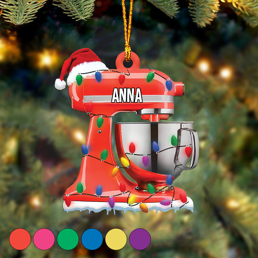 Happy Baker - Personalized Baking Ornament