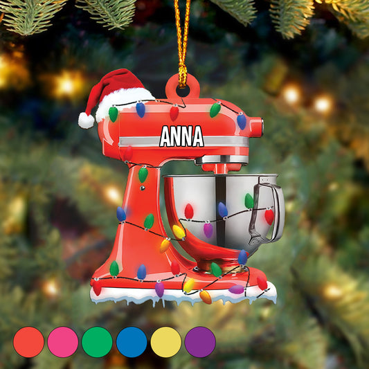 Happy Baker - Personalized Baking Ornament