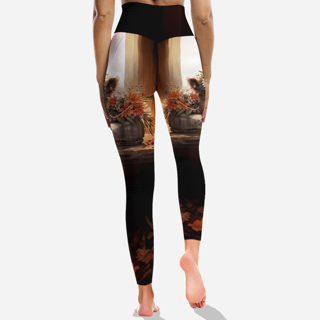 Just A Girl Who Loves Highland Cows - Personalized Highland Cow Hoodie and Leggings