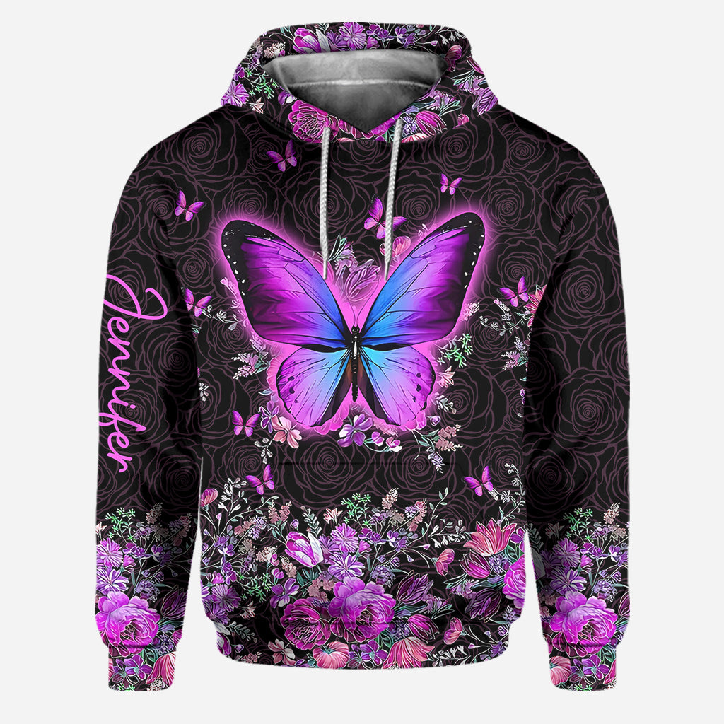 Beautiful Butterflies - Personalized Butterfly Hoodie and Leggings