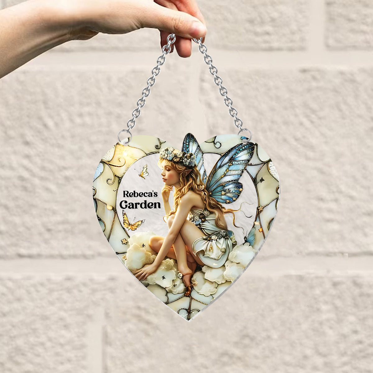Your Garden - Personalized Gardening Window Hanging Suncatcher Ornament