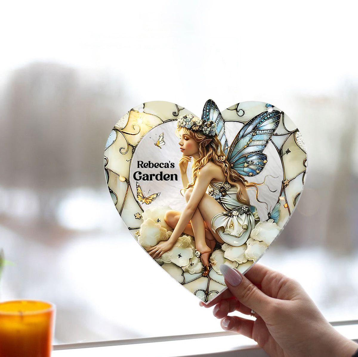 Your Garden - Personalized Gardening Window Hanging Suncatcher Ornament