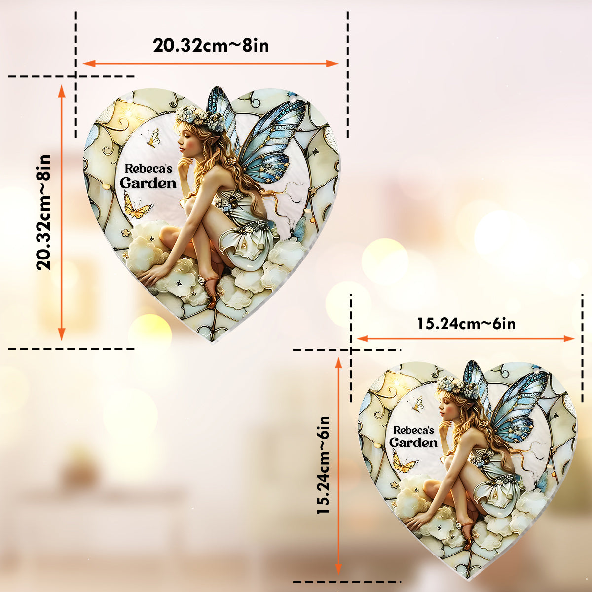 Your Garden - Personalized Gardening Window Hanging Suncatcher Ornament