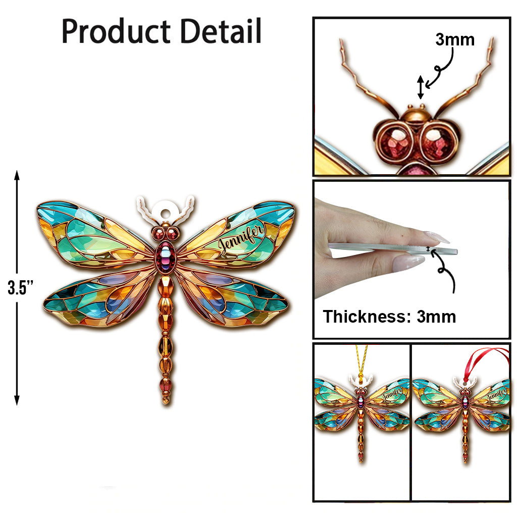 Stunning Dragonfly - Personalized Gardening Ornament