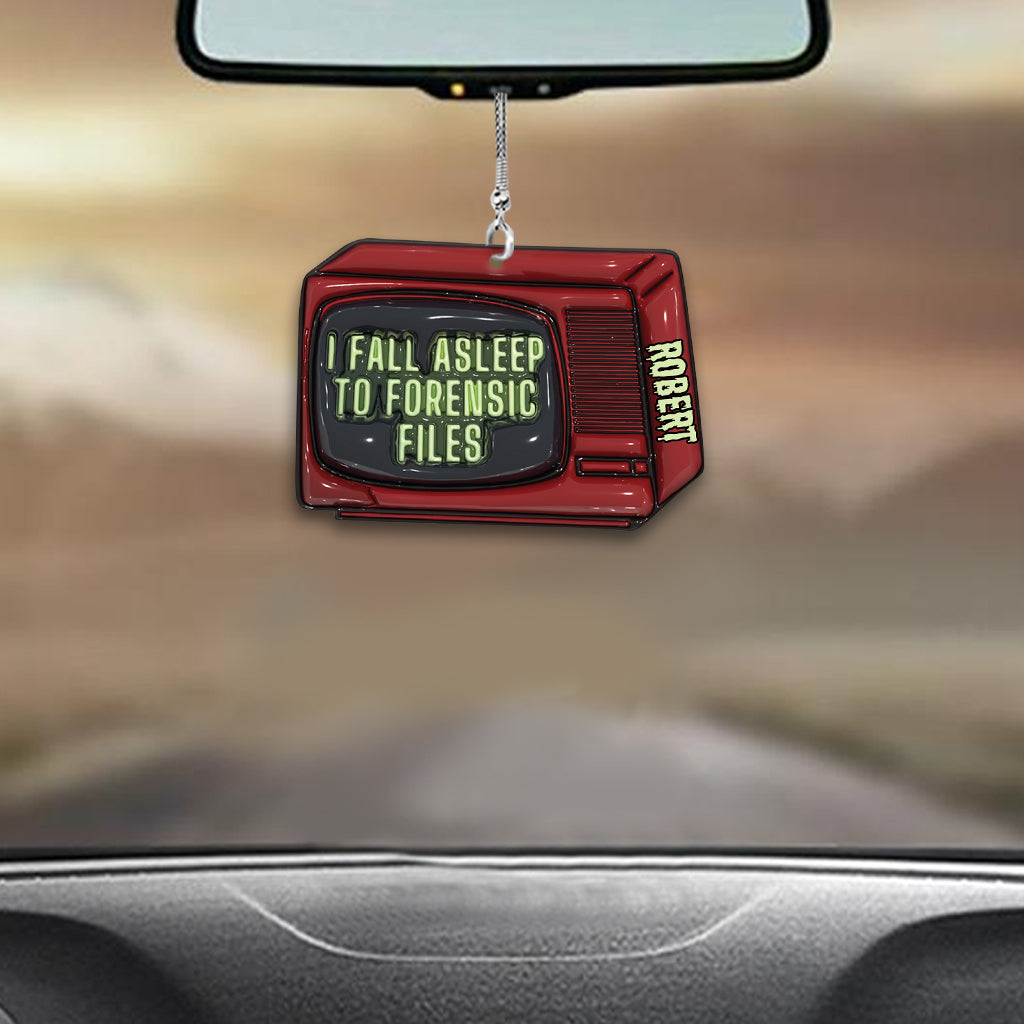 I Fall Asleep For Forensic Files - Personalized Car Ornament